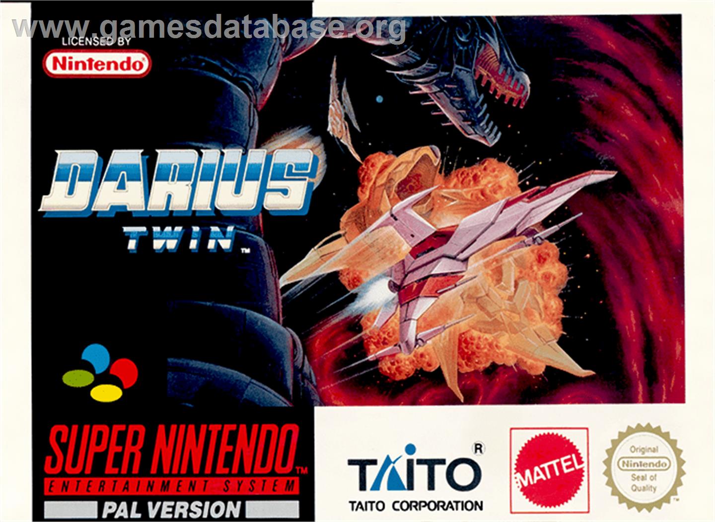 Cover Darius Twin for Super Nintendo